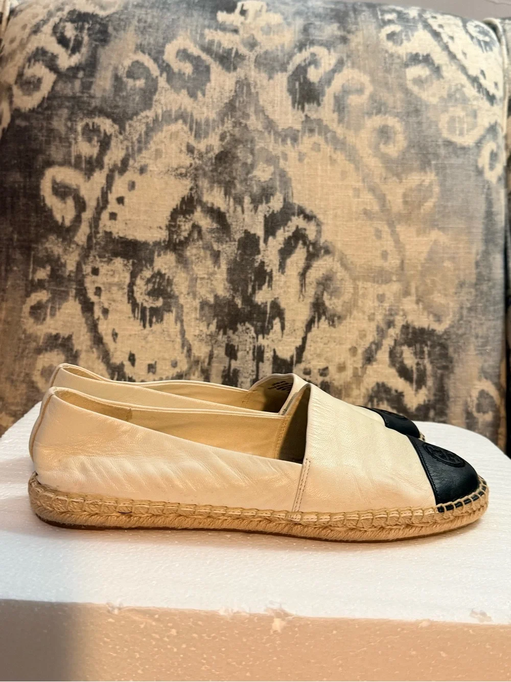 Tory Burch leather espadrille